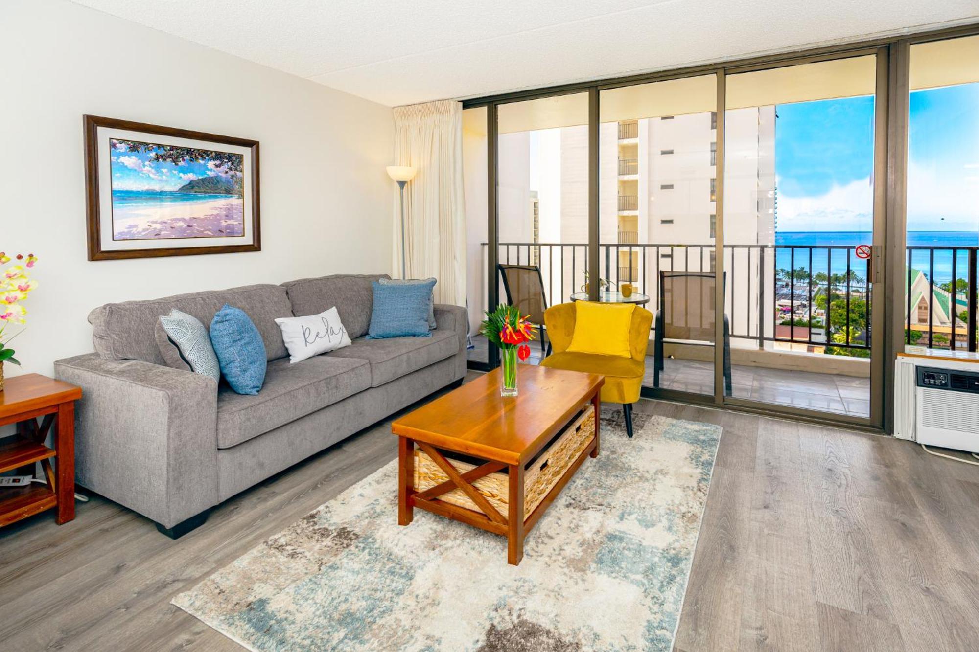 Renovated Ocean View Suite, Near Beach, Free Parking Honolulu Bagian luar foto