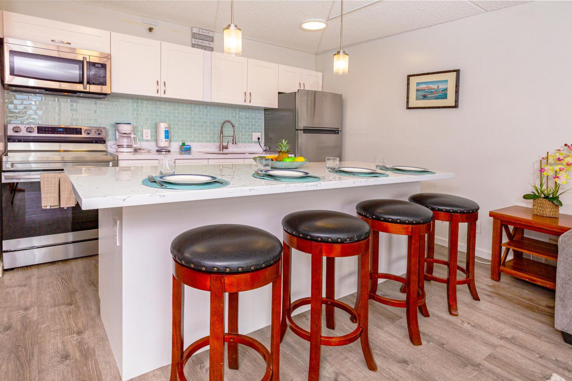 Renovated Ocean View Suite, Near Beach, Free Parking Honolulu Bagian luar foto